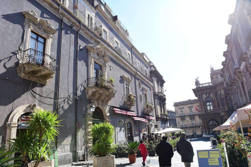 카타니아 Palazzo Clarenza Di San Domenico 빌라 외부 사진